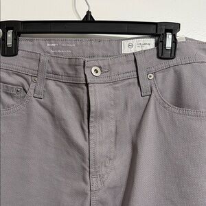 AG Adriano Goldschmied Charcoal Textured Pants